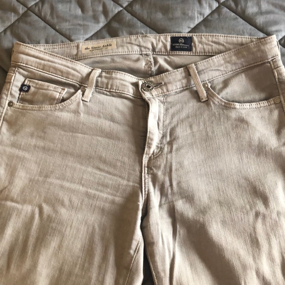 Anthropologie AG light grey denim